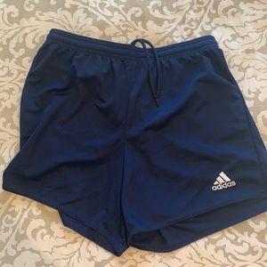 New Adidas size small navy women’s shorts